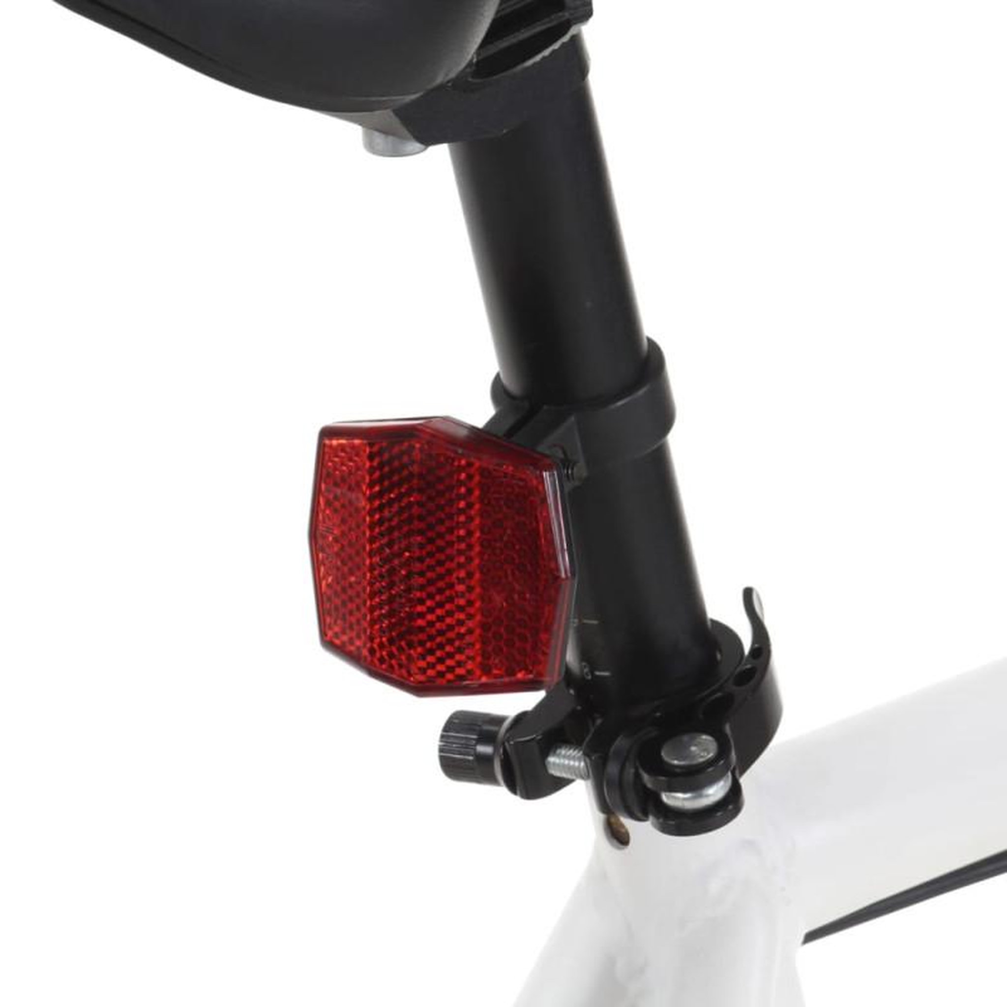 Voir la diapositive 6 : VIDAXL Vélo à pignon fixe blanc et vert 700c 51 cm