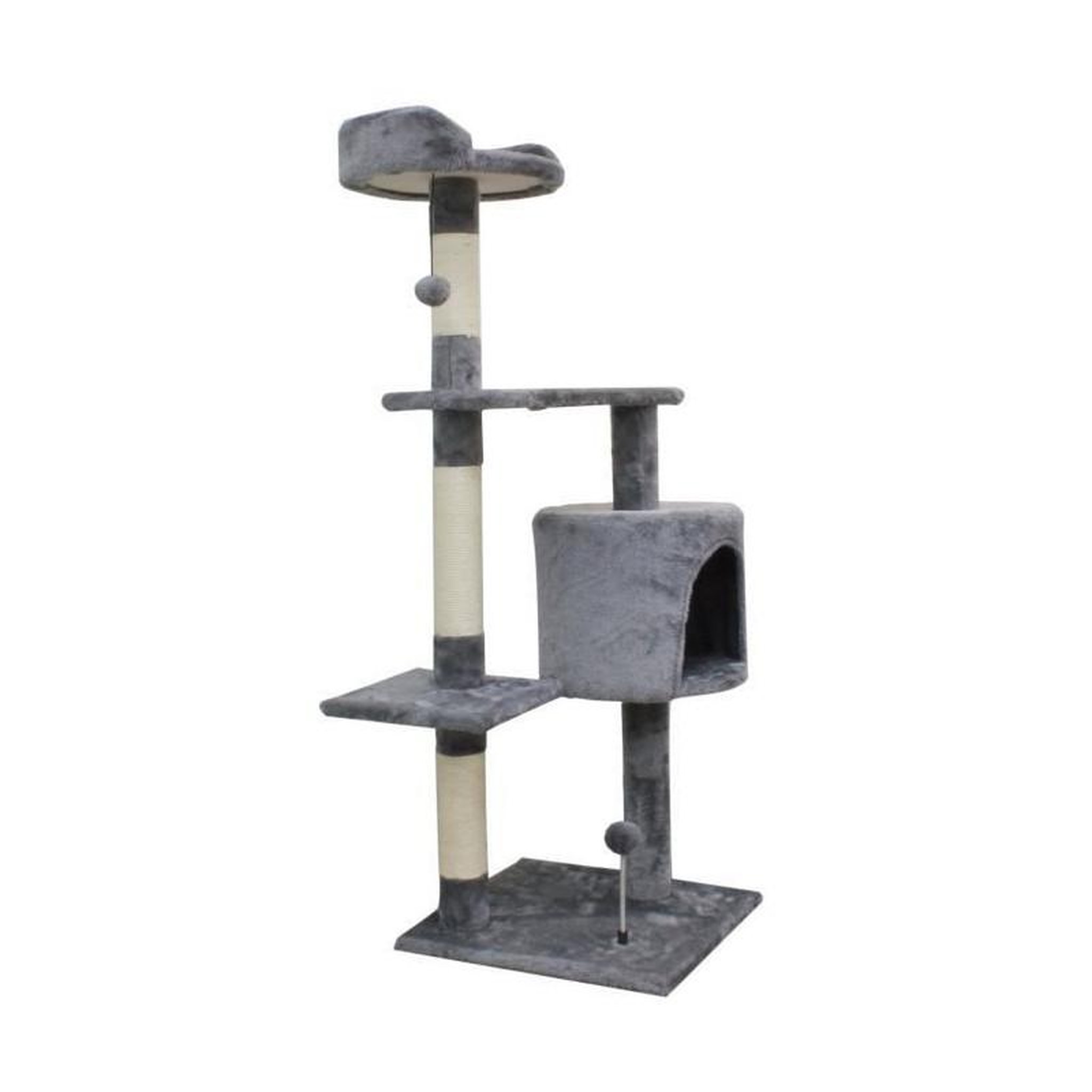 GENERIQUE Arbre a chat  JASPER - 40 x 40 x 114 cm - Gris