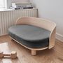 Voir la diapositive 3 : SWEEEK Panier pour chien et chat, lit pour animaux de compagnie, en bois