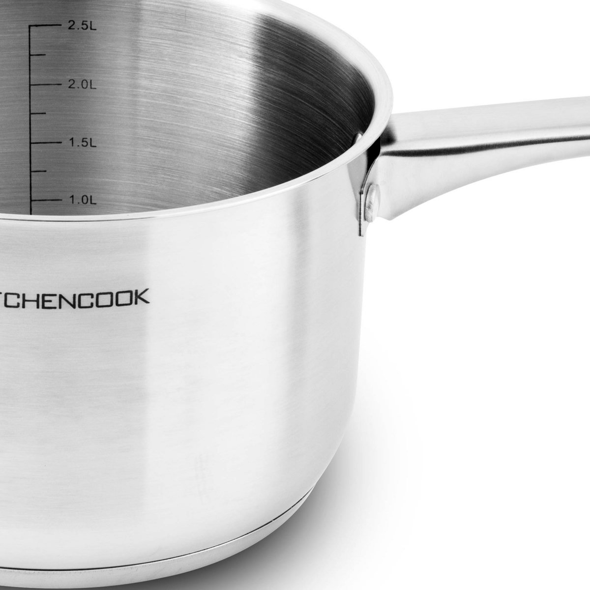 KitchenCook Casserole acier inoxydable 18 cm induction PROFESSIONNEL