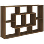 Voir la diapositive 2 : VIDAXL Etagere murale Chene marron 85x16x52,5 cm Bois d'ingenierie