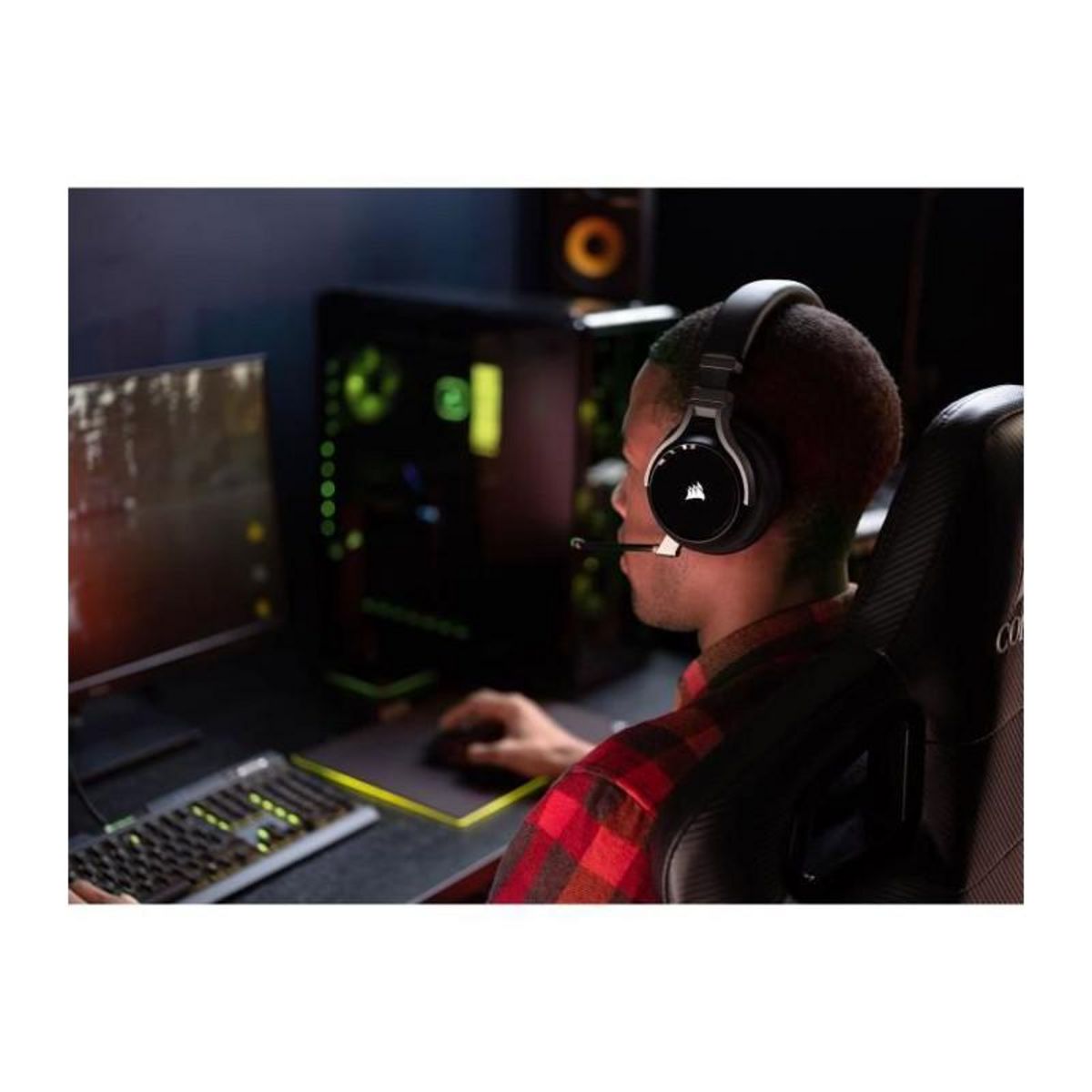 Corsair CORSAIR Casque Gamer VIRTUOSO RGB Sans fil Noir CA-9011185-EU