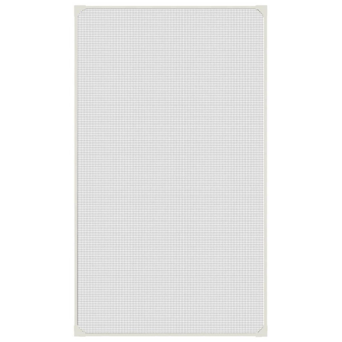 VIDAXL Moustiquaire magnetique pour fenetres blanc 80x140 cm