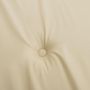 Voir la diapositive 5 : VIDAXL Coussin de banc de jardin beige 100x50x3 cm tissu oxford