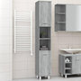 Voir la diapositive 1 : VIDAXL Armoire de bain Sonoma gris 30x30x179 cm Bois d'ingenierie