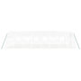 Voir la diapositive 5 : VIDAXL Serre avec cadre en acier blanc 32 m² 8x4x2 m