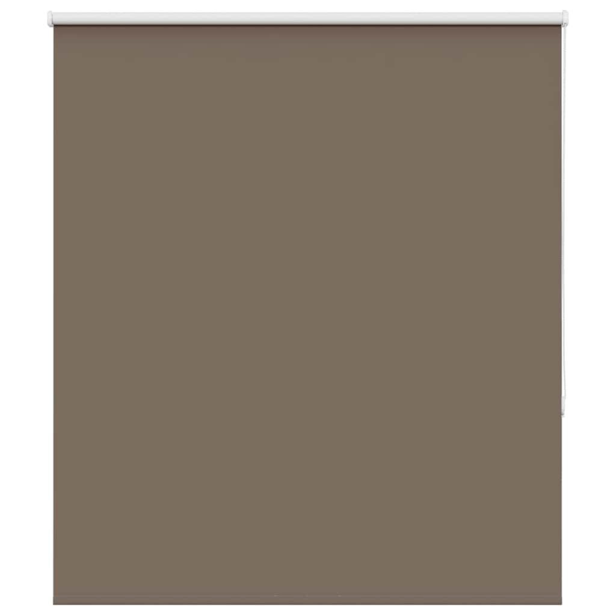 Voir la diapositive 2 : VIDAXL Store enrouleur occultant cafe 125x130cm largeur du tissu