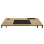Voir la diapositive 4 : Paris Prix Bureau Design  Link  90cm Naturel & Noir