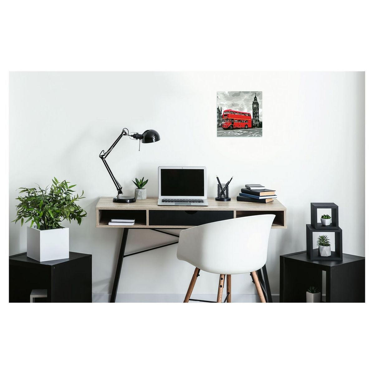 RAVENSBURGER Tableau Londres - CreArt - Carré 20x20 cm