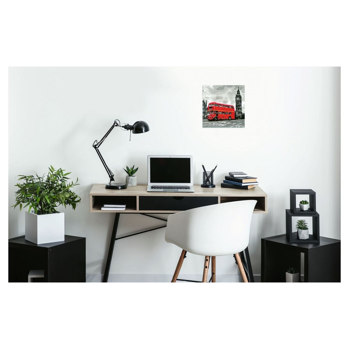 RAVENSBURGER Tableau Londres - CreArt - Carré 20x20 cm