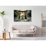 Voir la diapositive 2 : Paris Prix Tableau Imprimé  Buddha Smile Wide