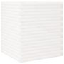 Voir la diapositive 2 : VIDAXL Jardiniere blanc 60x60x68,5 cm bois de pin massif