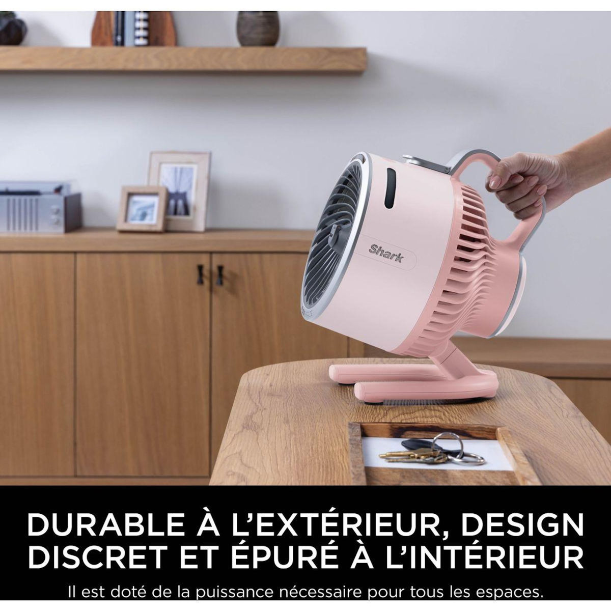 Shark Ventilateur brumisateur FlexBreeze HydroGo FA050EUPK