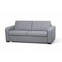 Voir la diapositive 3 : Canapé convertible système couchage express matelas 160x200 13cm 3 places en tissu  DYLAN 
