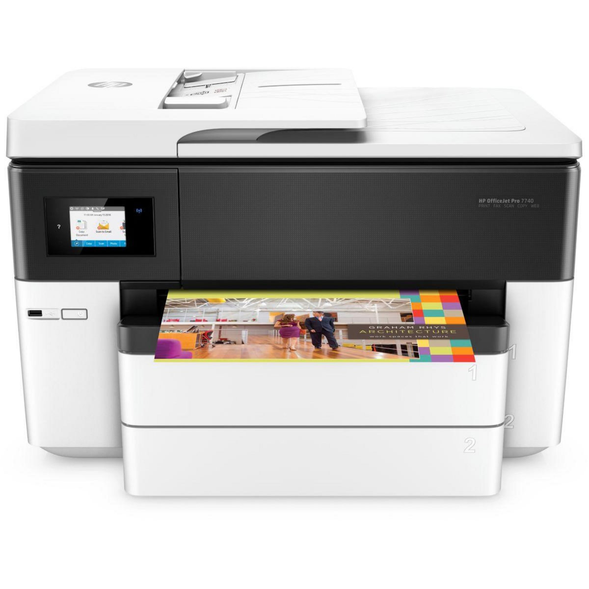 HP Imprimante jet d'encre OfficeJet Pro 7740