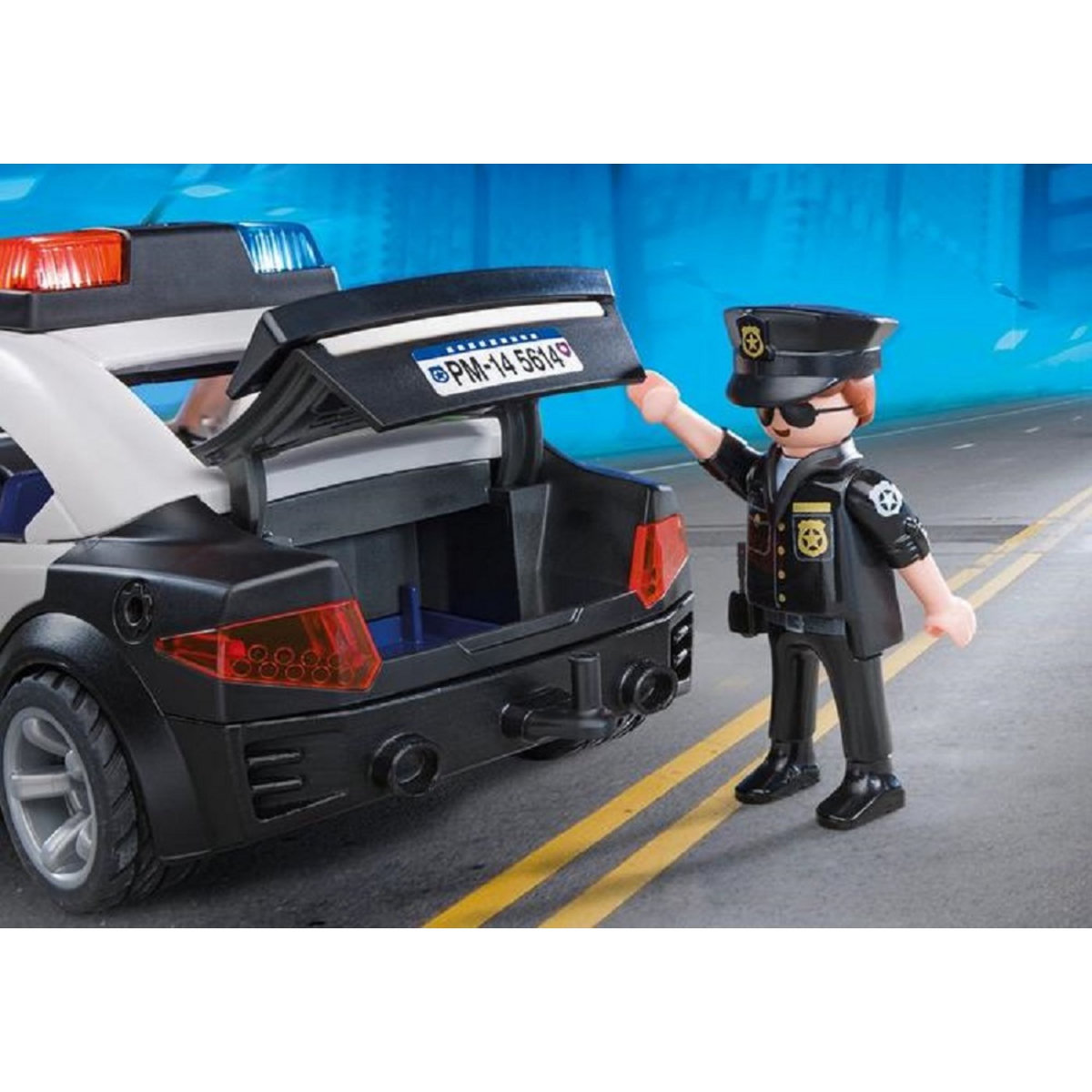 PLAYMOBIL 5673 - City Action - Voiture de police 