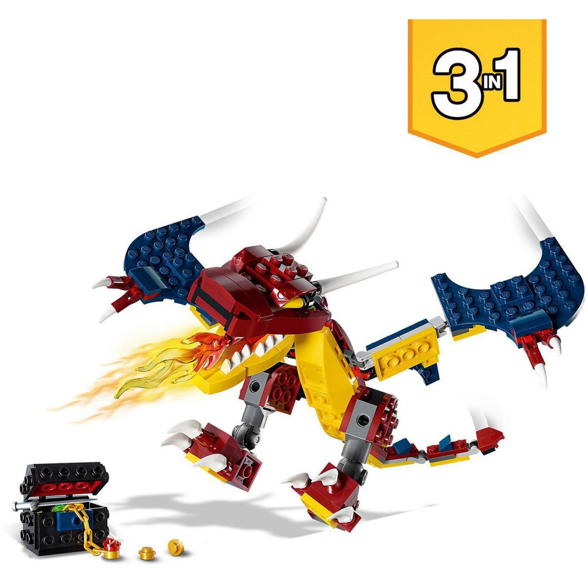 LEGO Creator 31102 - Le dragon de feu