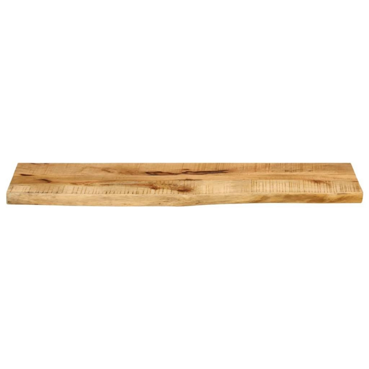 VIDAXL Dessus de table 100x30x3,8cm bord vif bois massif manguier brut