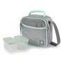 Voir la diapositive 3 : ACTUEL Sac isotherme + 2 lunch box plastique