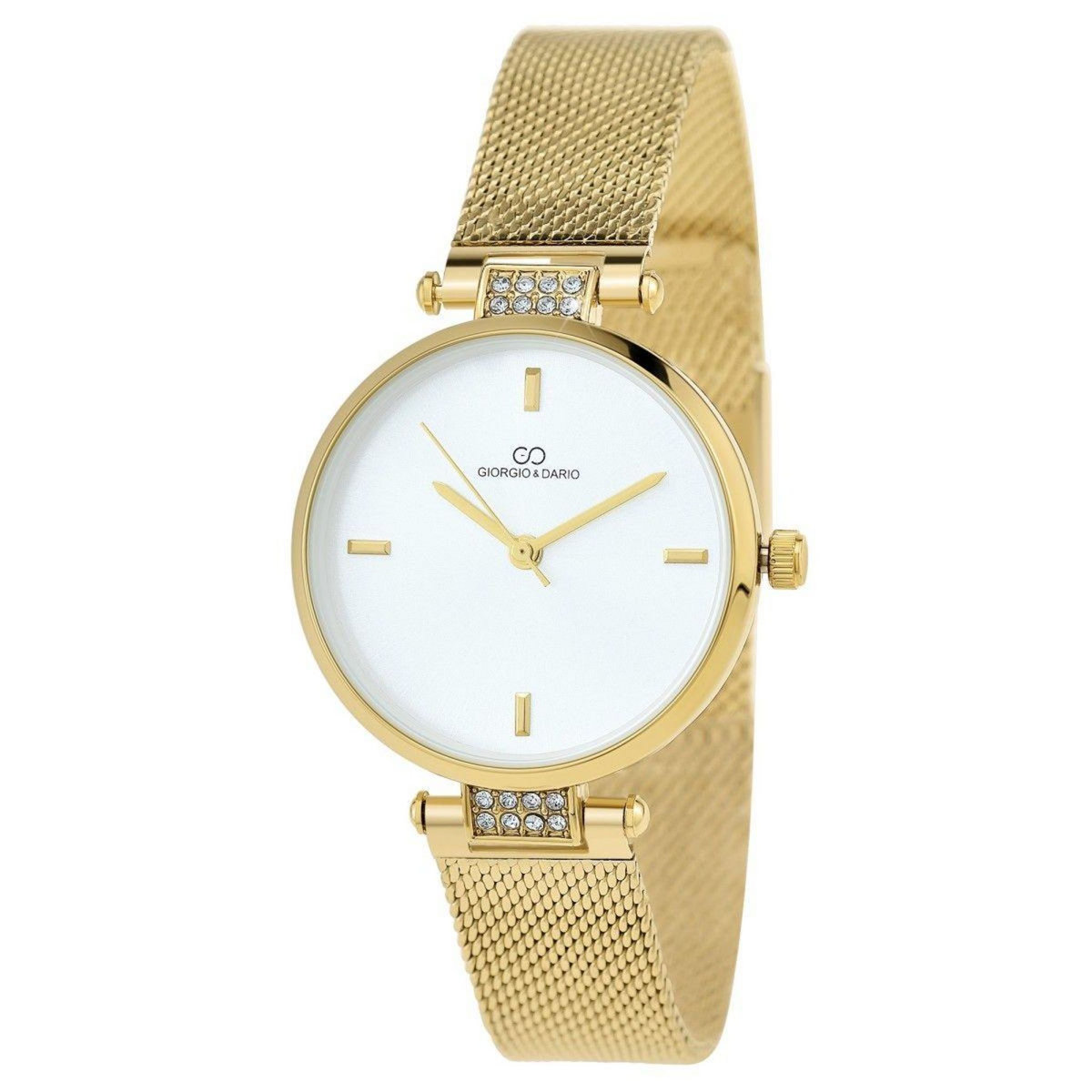 SC BOHEME Montre Ysée élégante ornée de Cristaux scintillants par SC Bohème