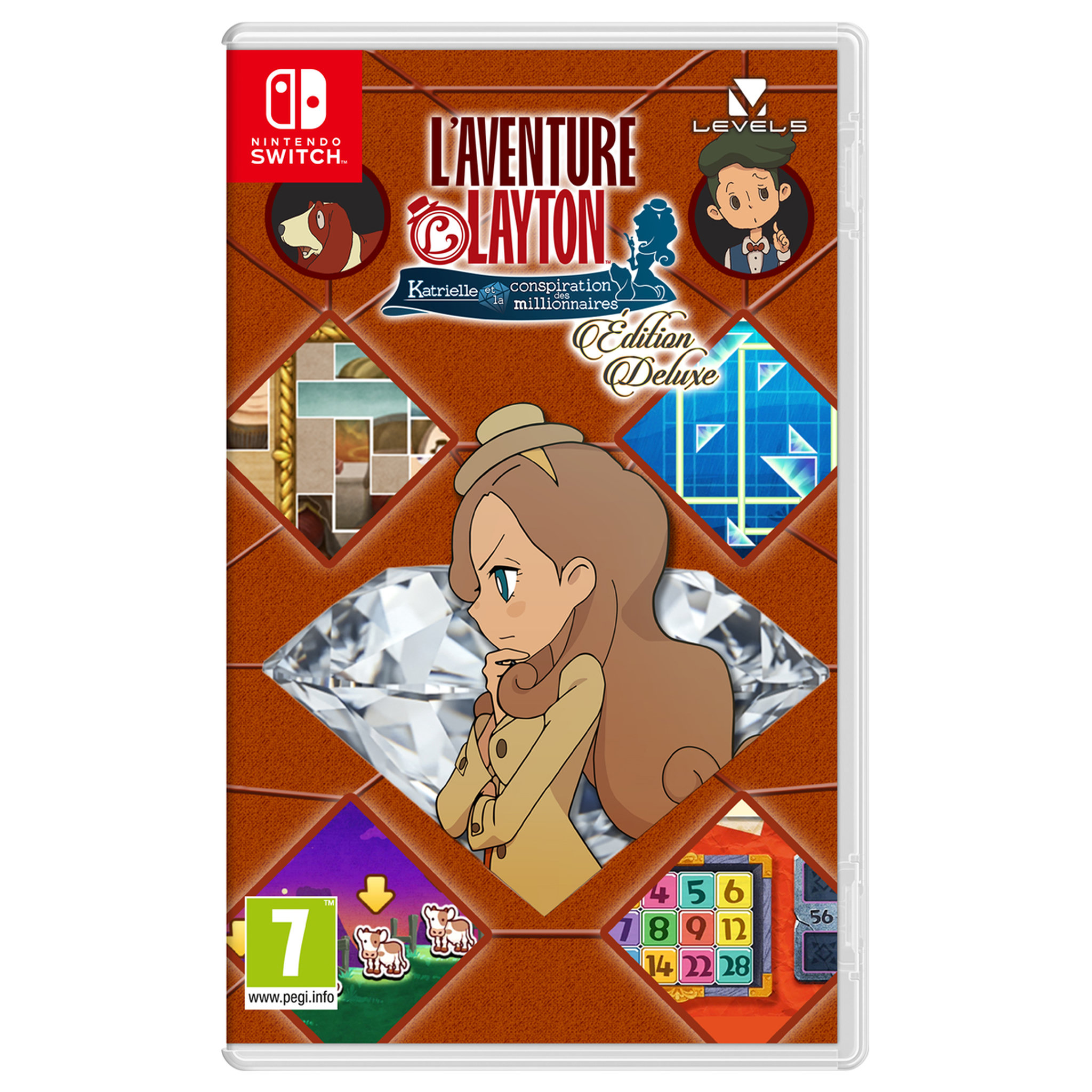 NINTENDO L'aventure Layton Katrielle et la Conspiration des Millionnaires Nintendo Switch