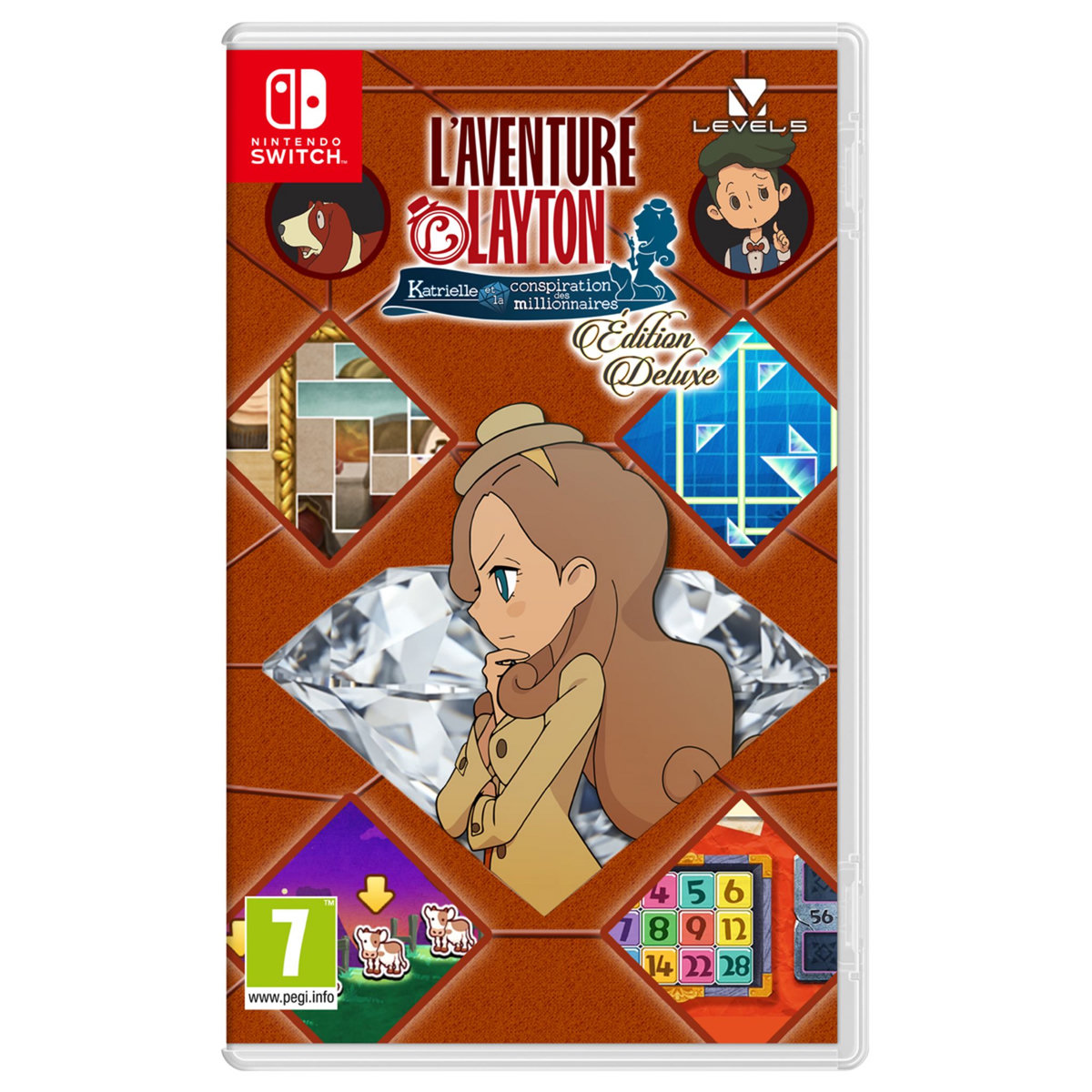 NINTENDO L'aventure Layton Katrielle et la Conspiration des Millionnaires Nintendo Switch