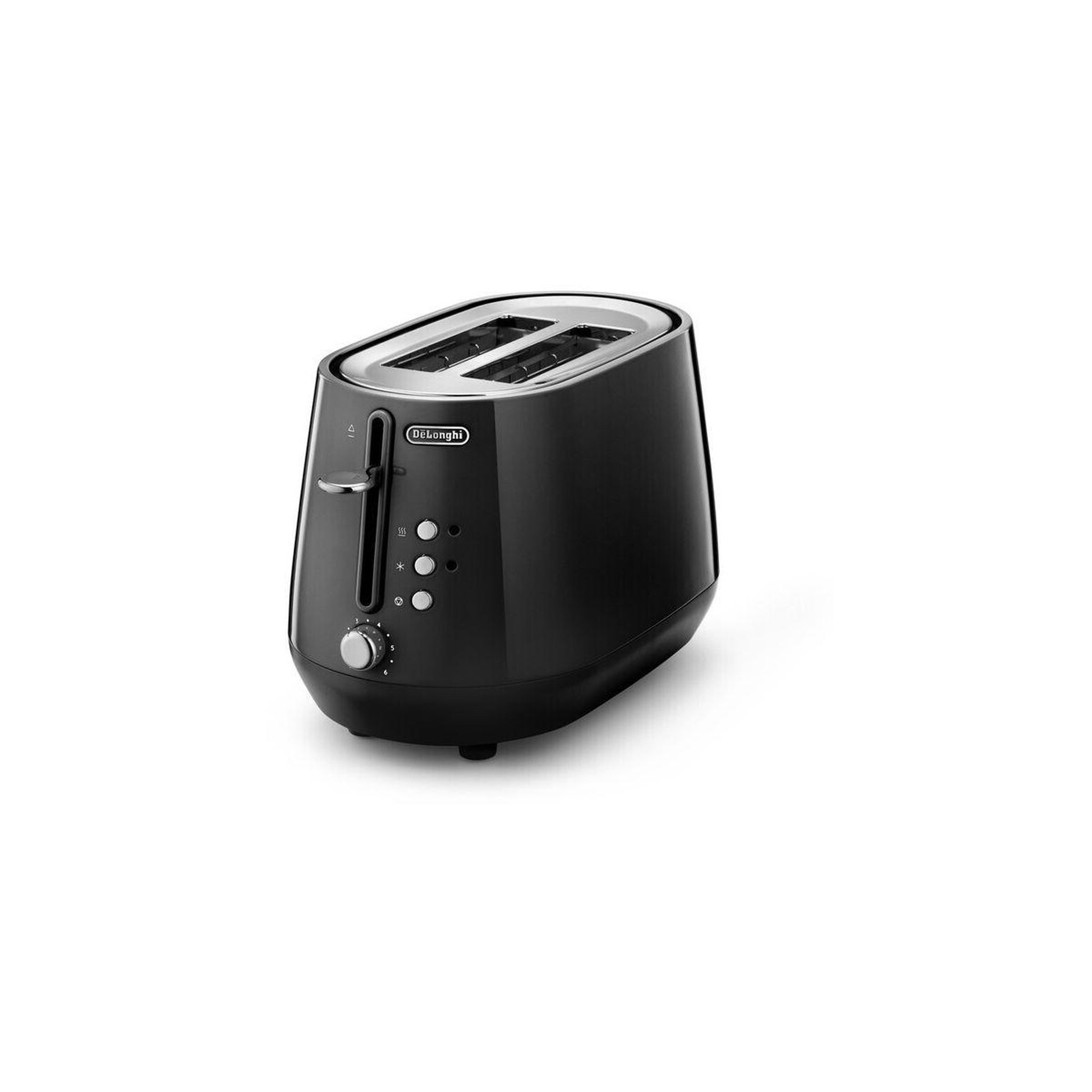 Voir la diapositive 2 : DELONGHI Grille-pain eclettica noire cty2103.bk