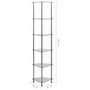 Voir la diapositive 6 : VIDAXL Etagere a 6 niveaux Transparent 30x30x160 cm Verre trempe