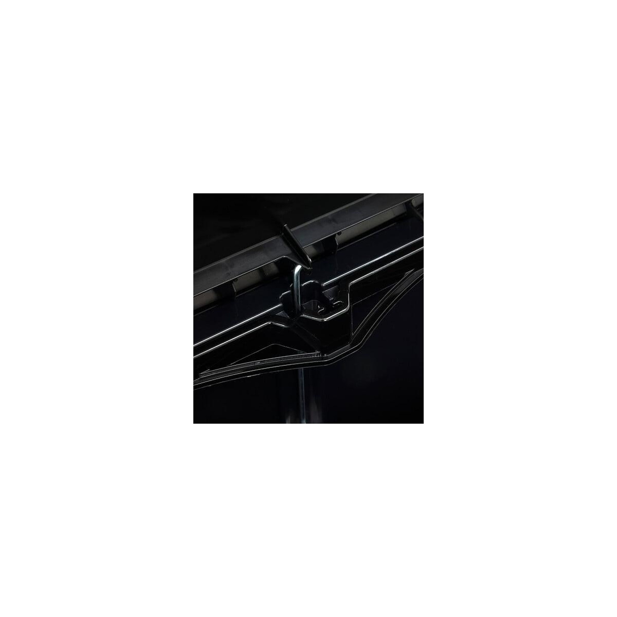 Voir la diapositive 5 : FIVE Poubelle à Pédale  Slim  50L Argent