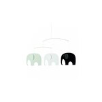 Flensted Elephant party noir/blanc/gris