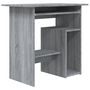 Voir la diapositive 2 : VIDAXL Bureau Sonoma gris 80x45x74 cm Bois d'ingenierie