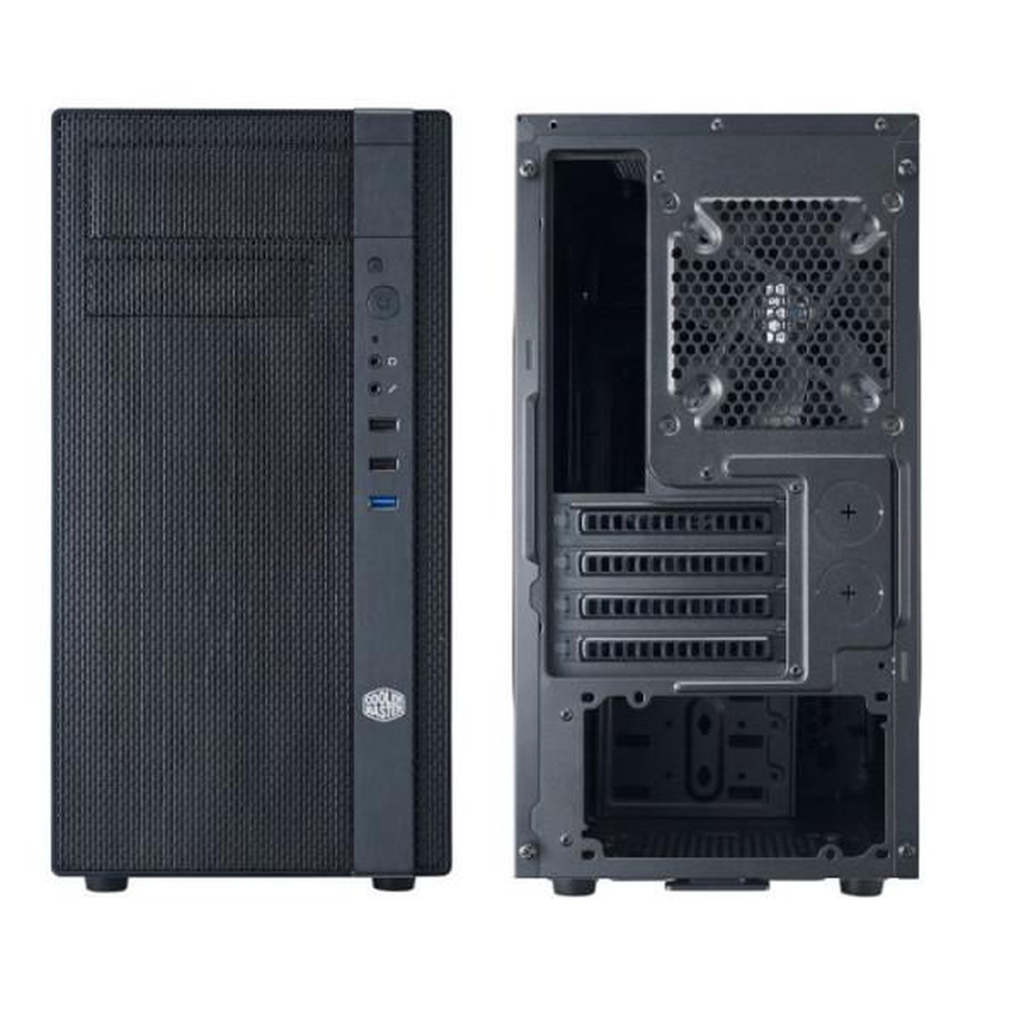 Voir la diapositive 3 : Cooler Master COOLER MASTER LTD BOITIER PC N 200 - Noir - Format Micro ATX (NSE-200-KKN1)