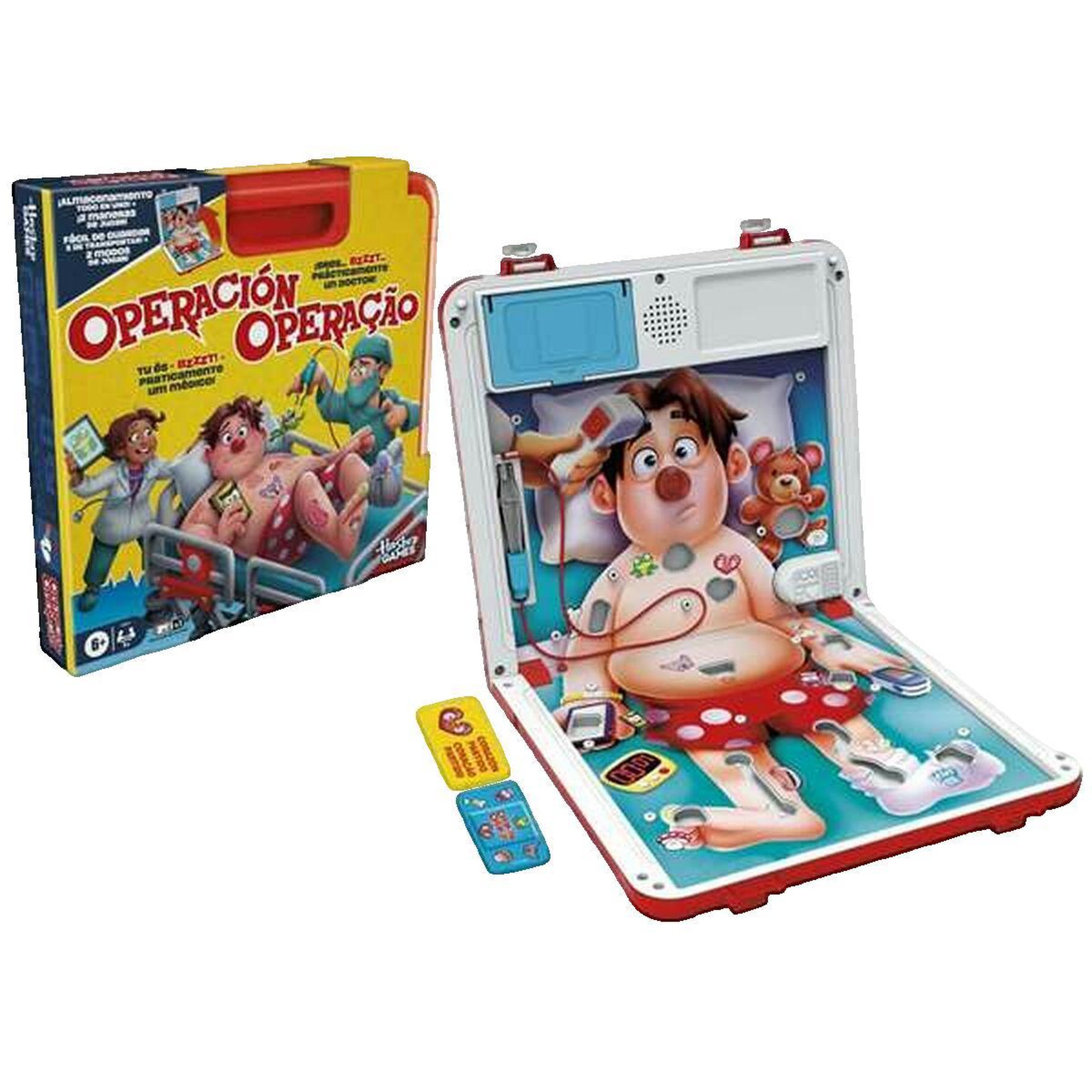 Voir la diapositive 3 : HASBRO Jeu de société Hasbro Opération multicolore