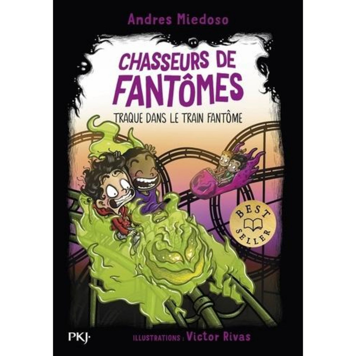 CHASSEURS DE FANTOMES TOME 11 : TRAQUE DANS LE TRAIN FANTOME, Miedoso Andres