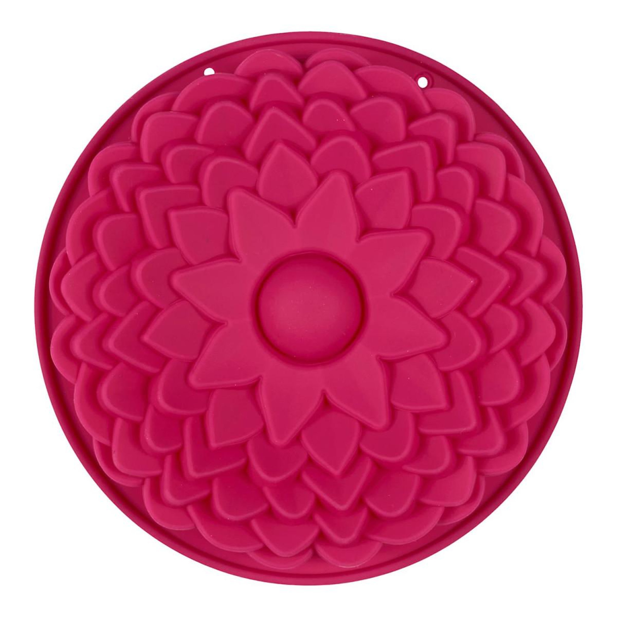 Lily Cook Moule à gâteau en silicone  dahlia  20cm rose