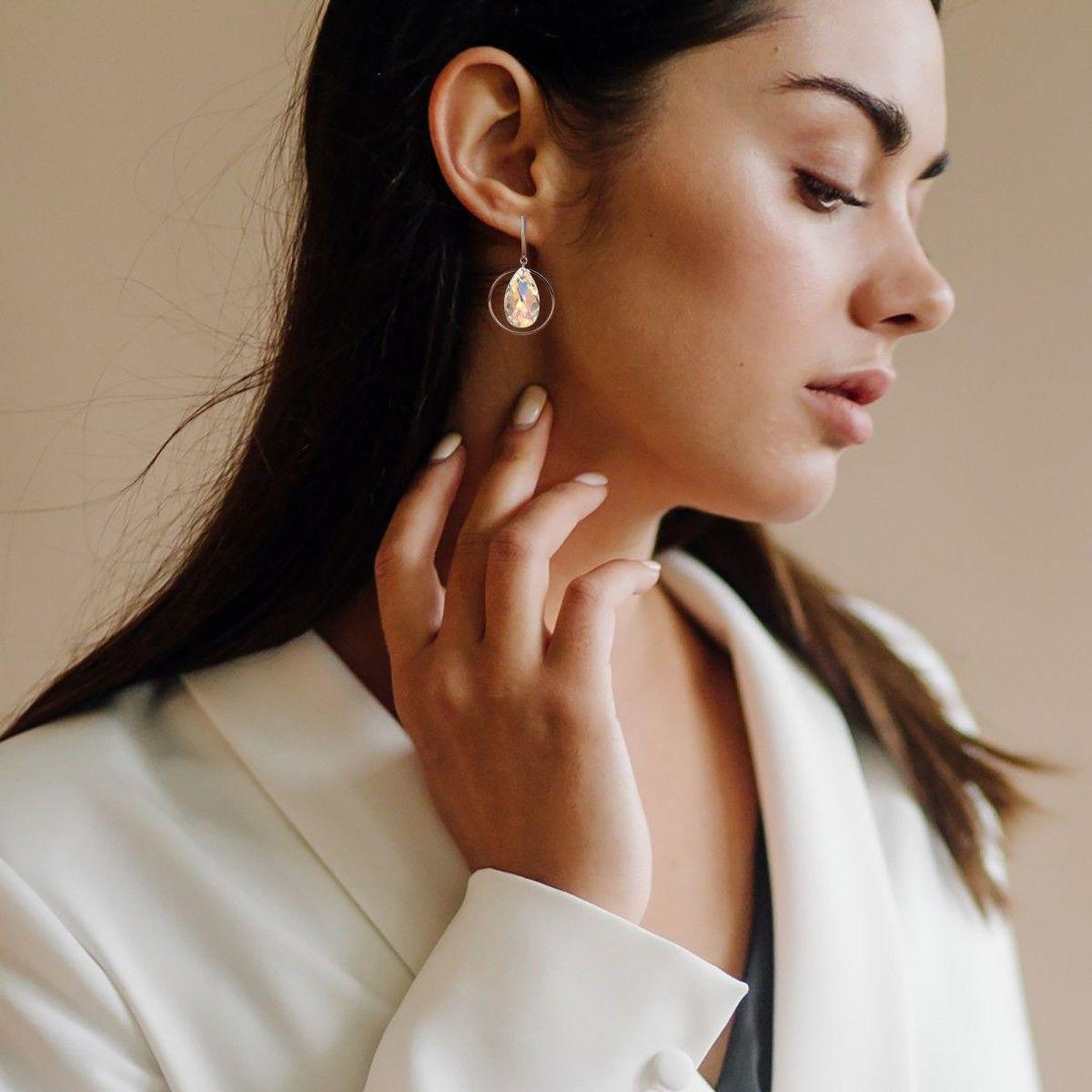 Voir la diapositive 2 : SC CRYSTAL Boucles d'oreilles par SC Crystal®