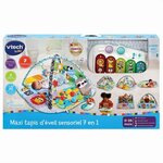 VTECH BABY Jeu d éveil Vtech Baby Maxi tapis d éveil sensoriel 7 en 1