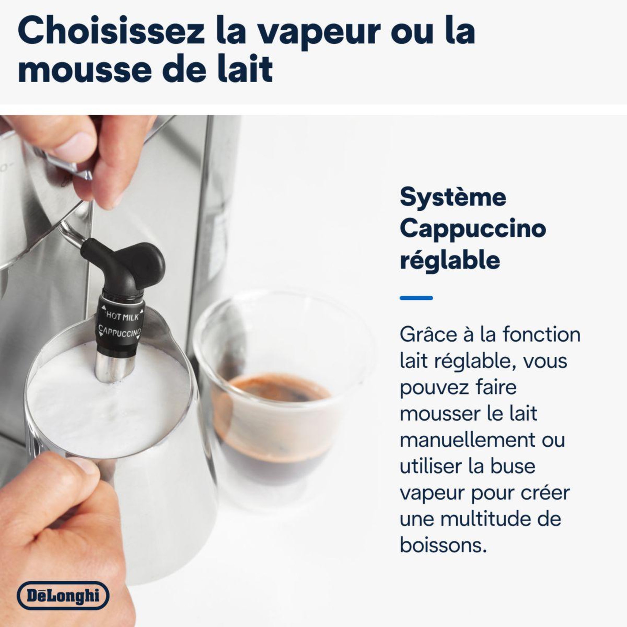 Voir la diapositive 4 : DELONGHI Machine à expresso dedica ec685.m inox