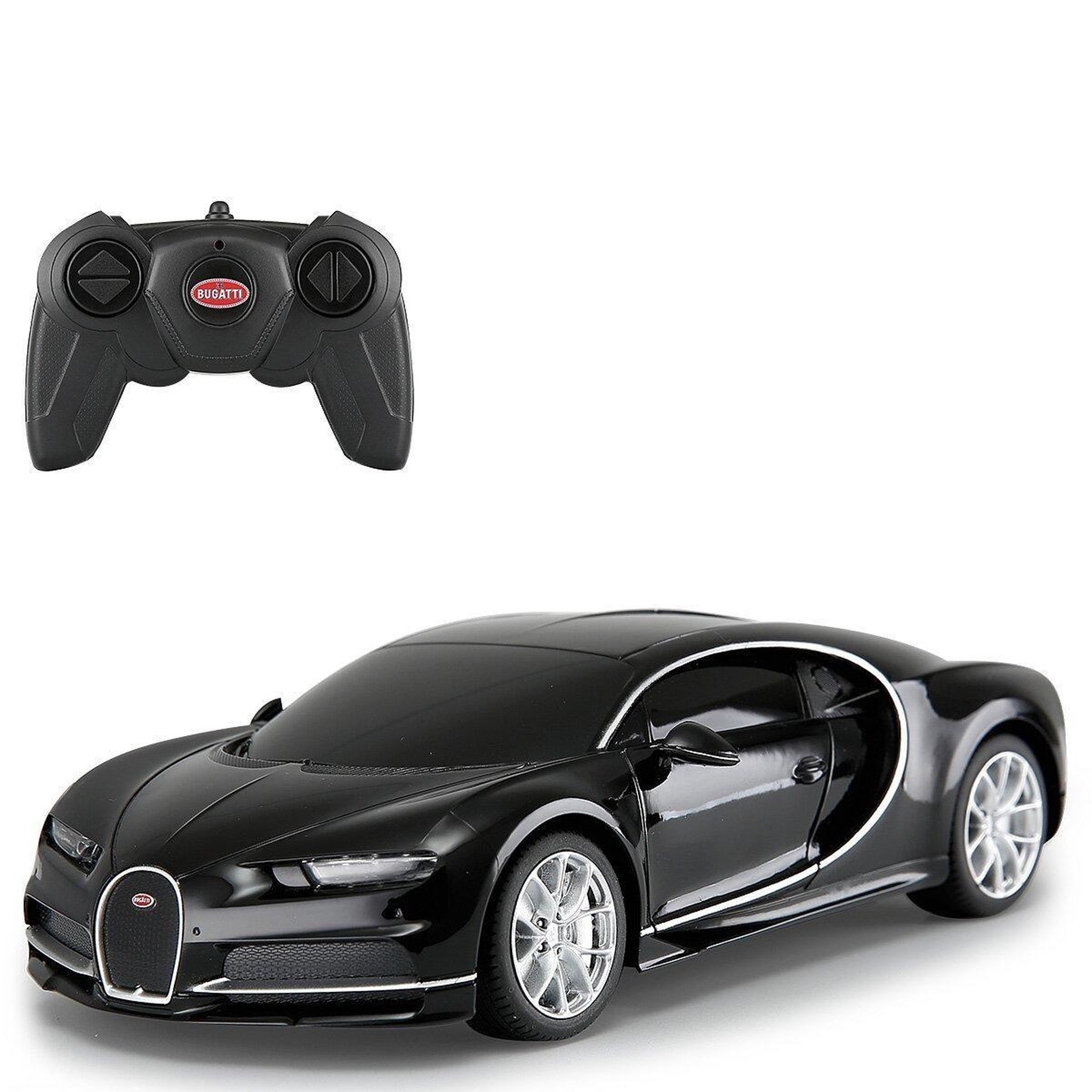 Jamara Voiture télécommandée bugatti chiron 1:24 noir 2,4ghz