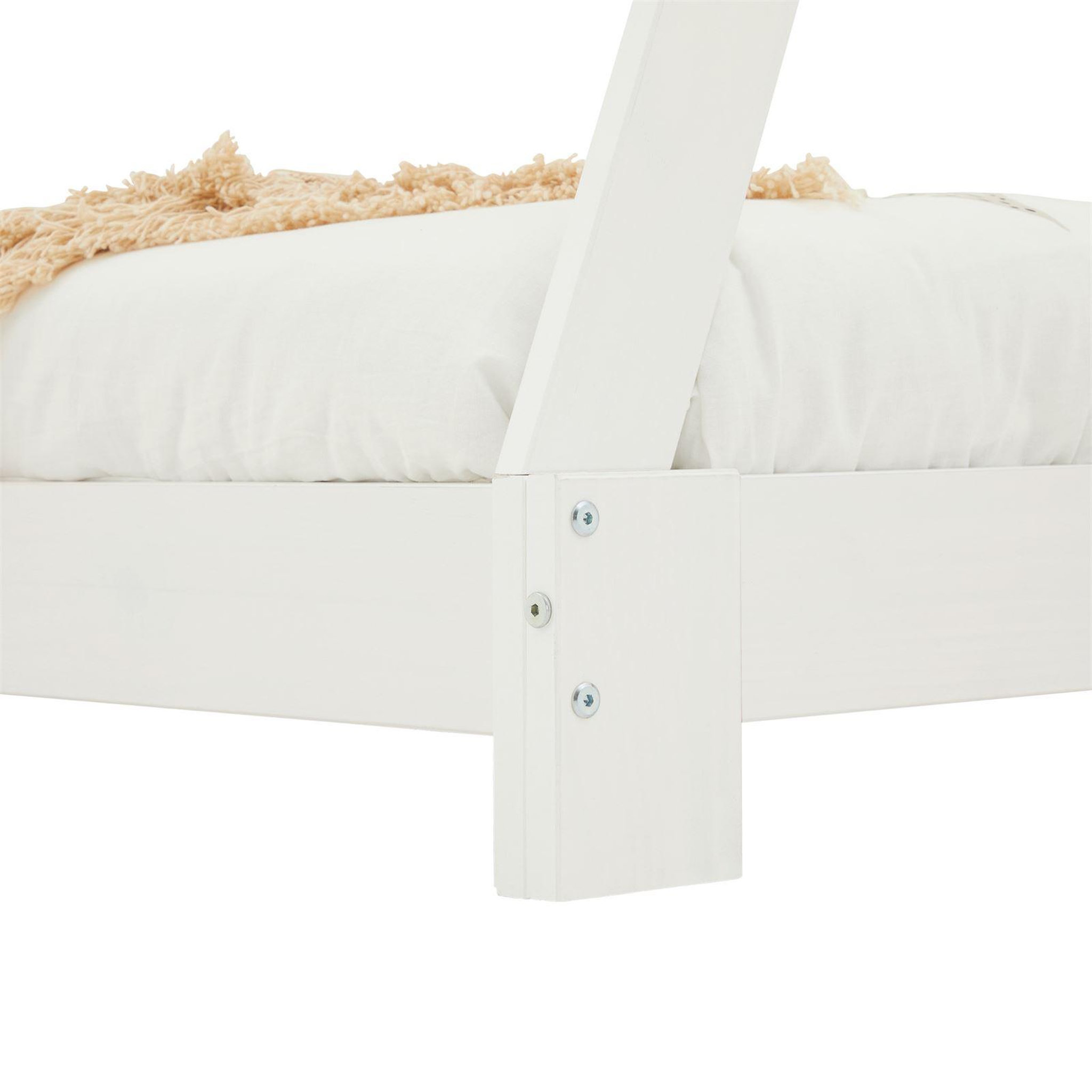Voir la diapositive 4 : IDIMEX Lit enfant tipi ELIN, 90 x 190 cm en pin massif