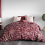 Voir la diapositive 1 : Les Ateliers du Linge Parure housse de couette 100% coton bio 57fils-vishka
