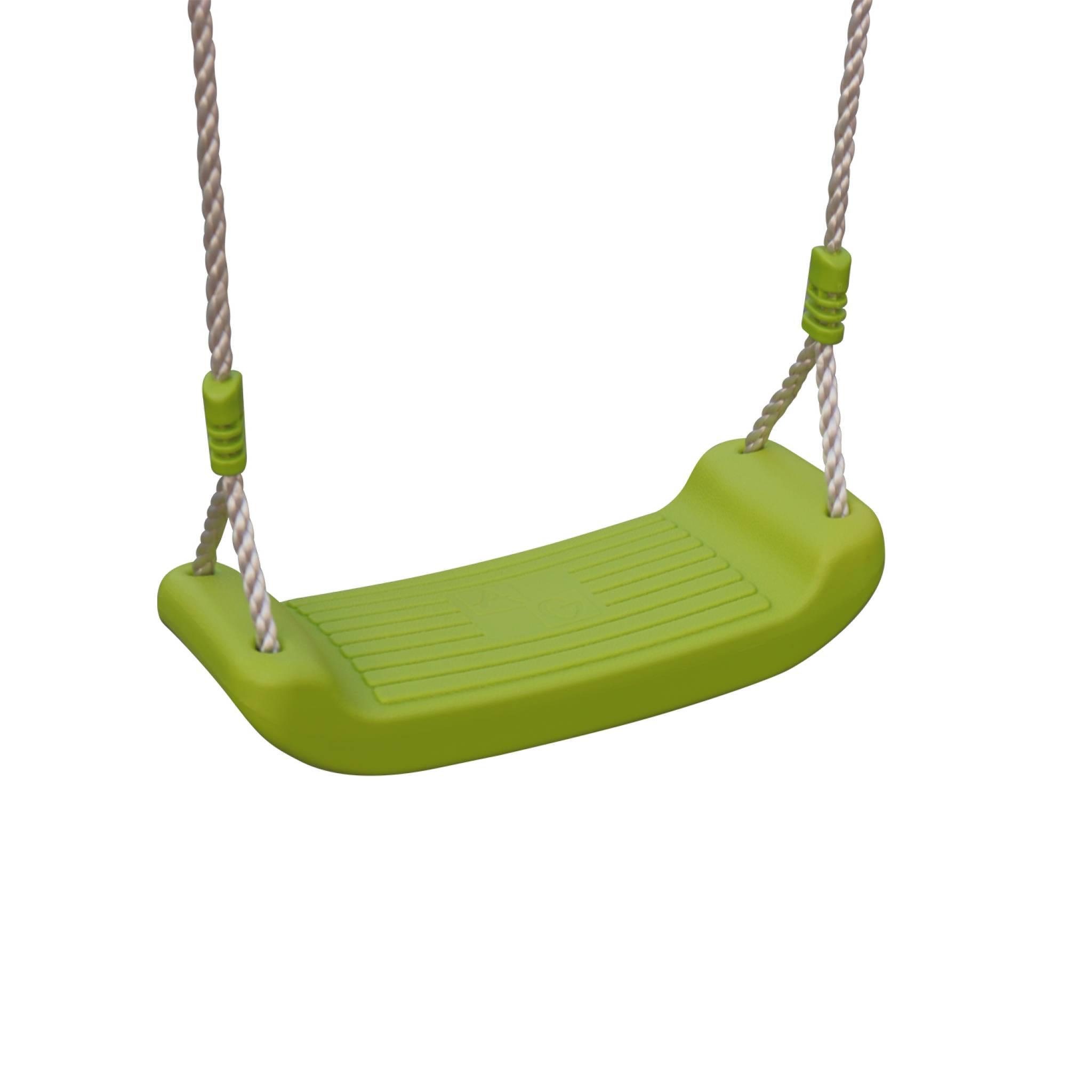 Voir la diapositive 2 : SWEEEK Aire de jeux Naroit en bois de pin avec 1 face à face et 2 balançoires