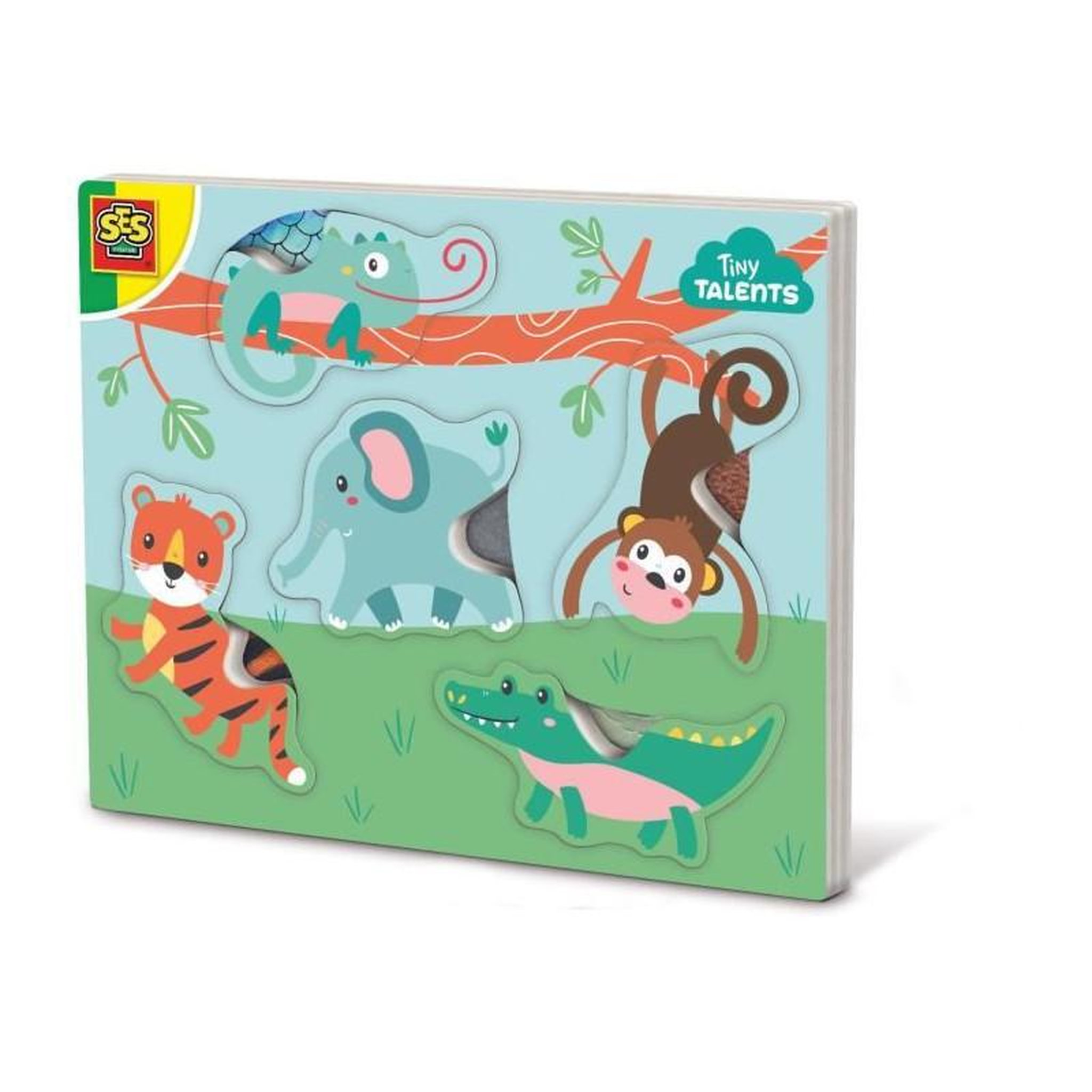 SES Creative SES CREATIVE - Puzzle sensoriel animal