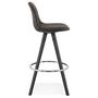 Voir la diapositive 3 : Paris Prix Tabouret de Bar Scandinave  Miro  87cm Gris & Noir
