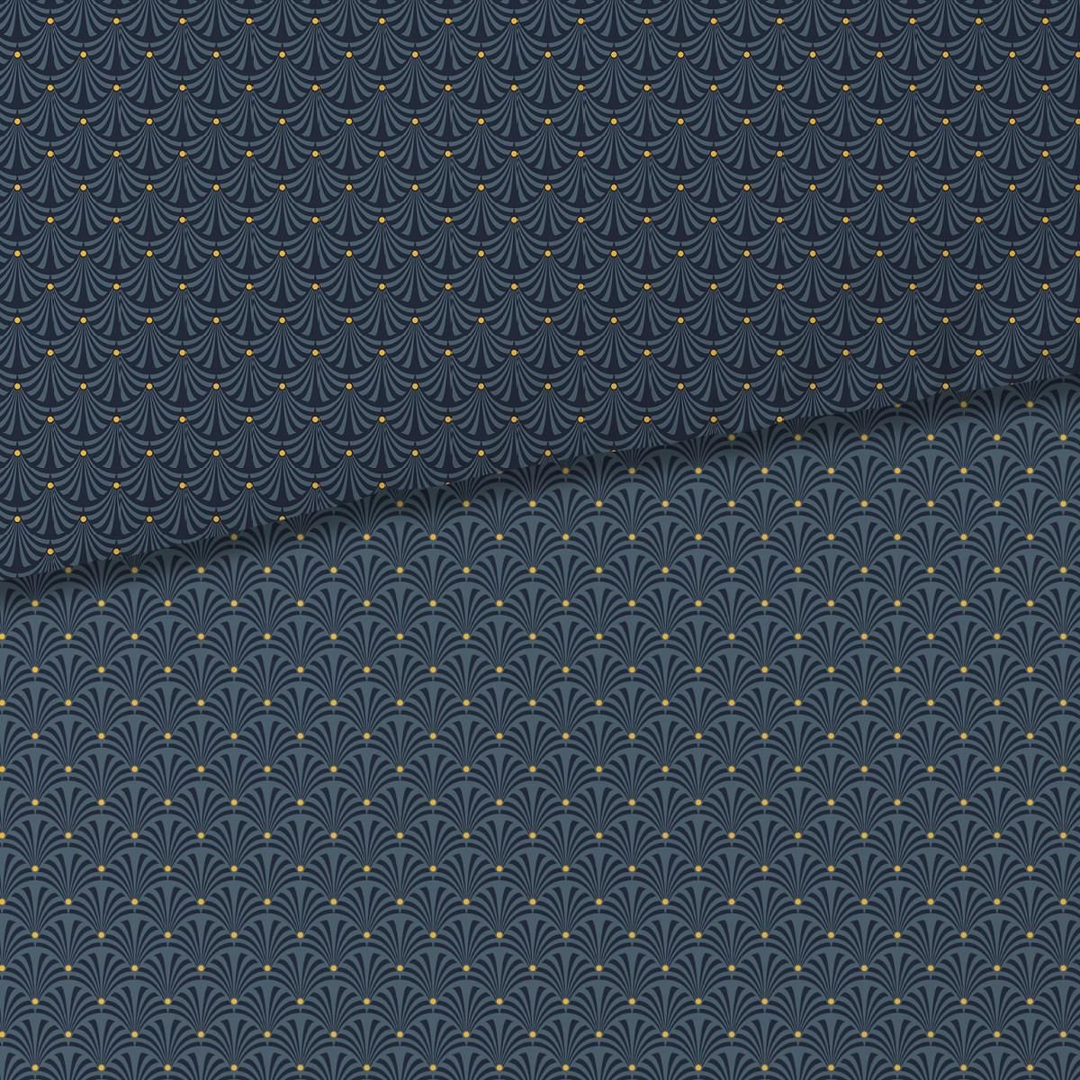 FUTURE HOME Parure housse de couette 240x220cm en coton + 2 taies