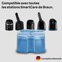 Voir la diapositive 5 : BRAUN Cartouche nettoyante CCR6+2 lotion auto nettoyante