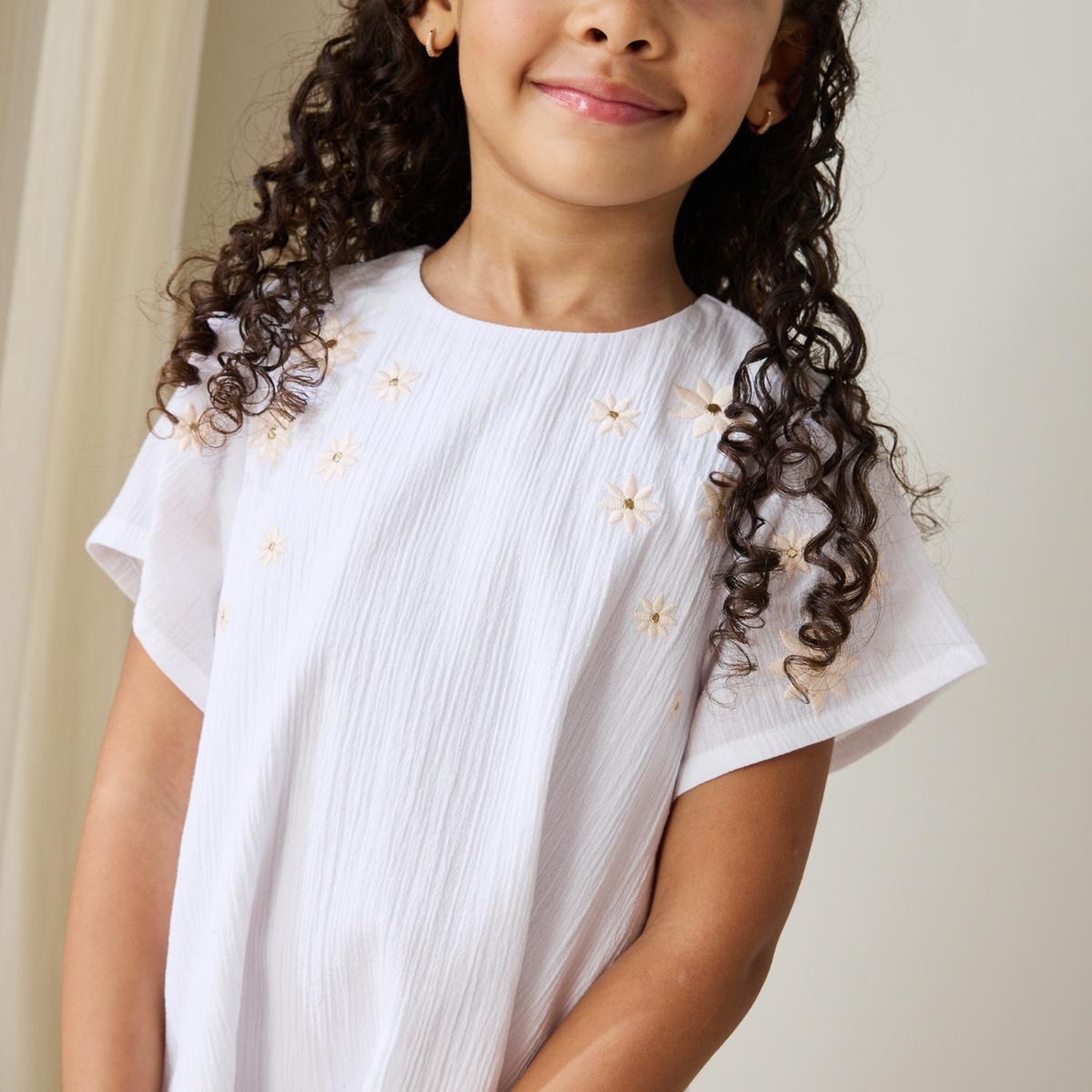 Voir la diapositive 6 : Petit Béguin Robe enfant poésie d'été