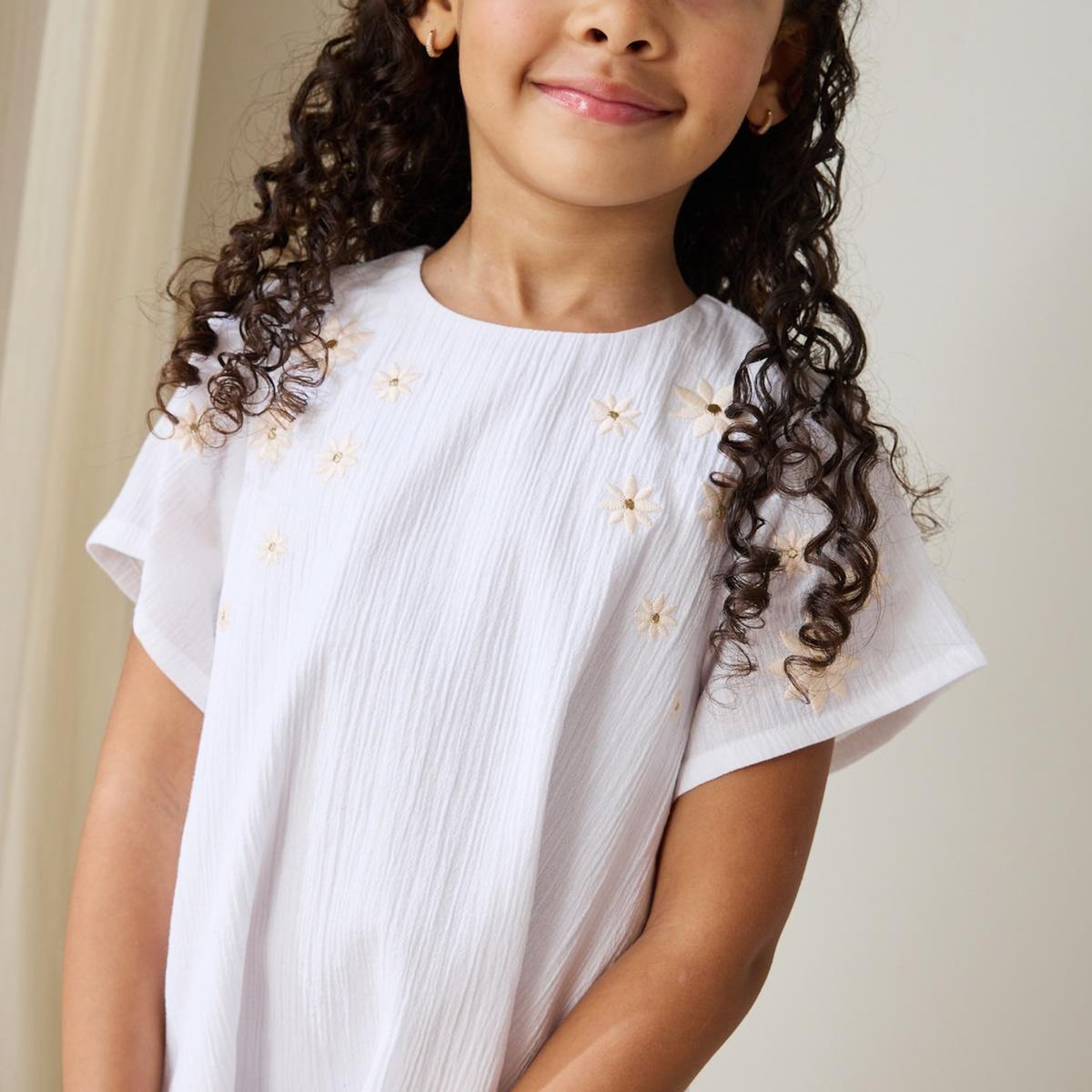 Petit Béguin Robe enfant Poésie d'été