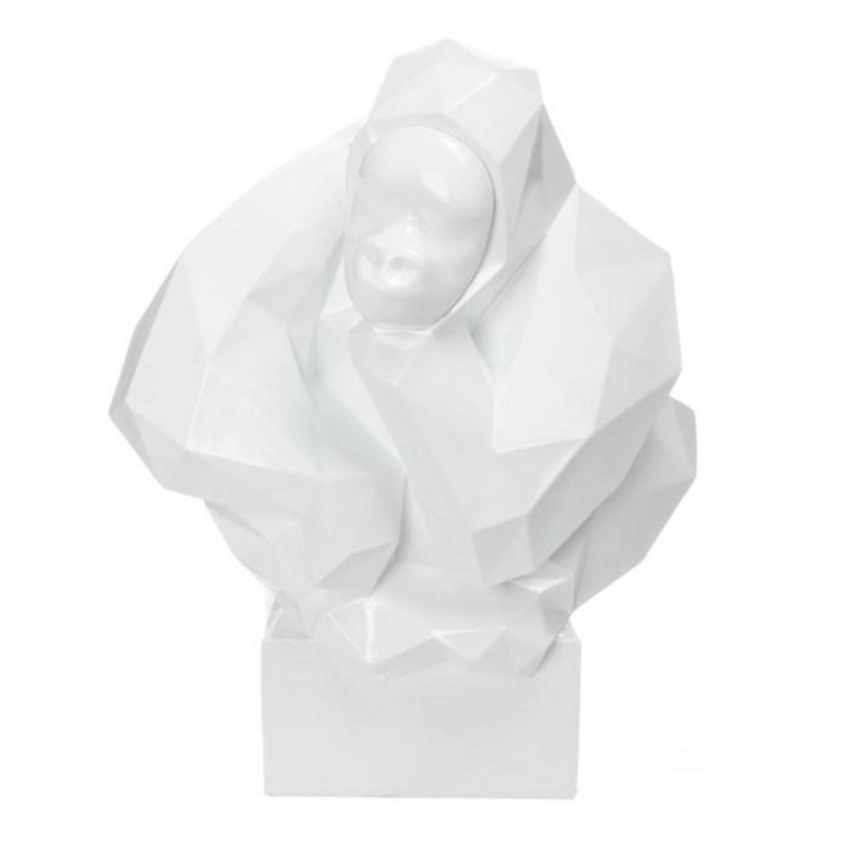 Paris Prix Statue Design  Sculpture Kenya  50cm Blanc