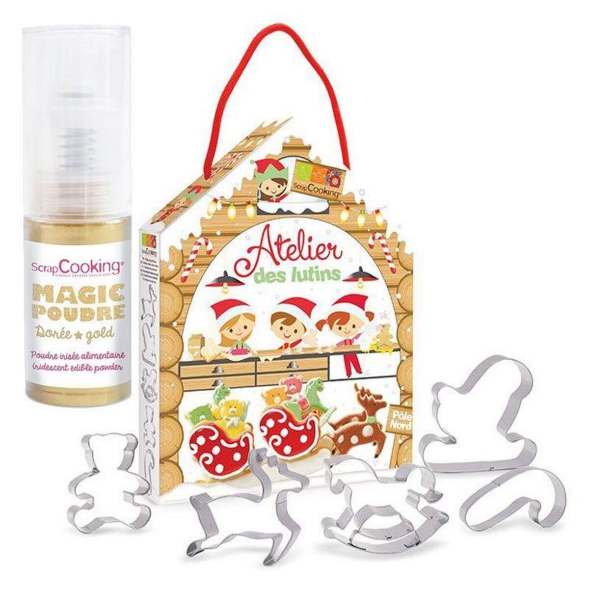 Kit Maison de Noël 28cm ScrapCooking